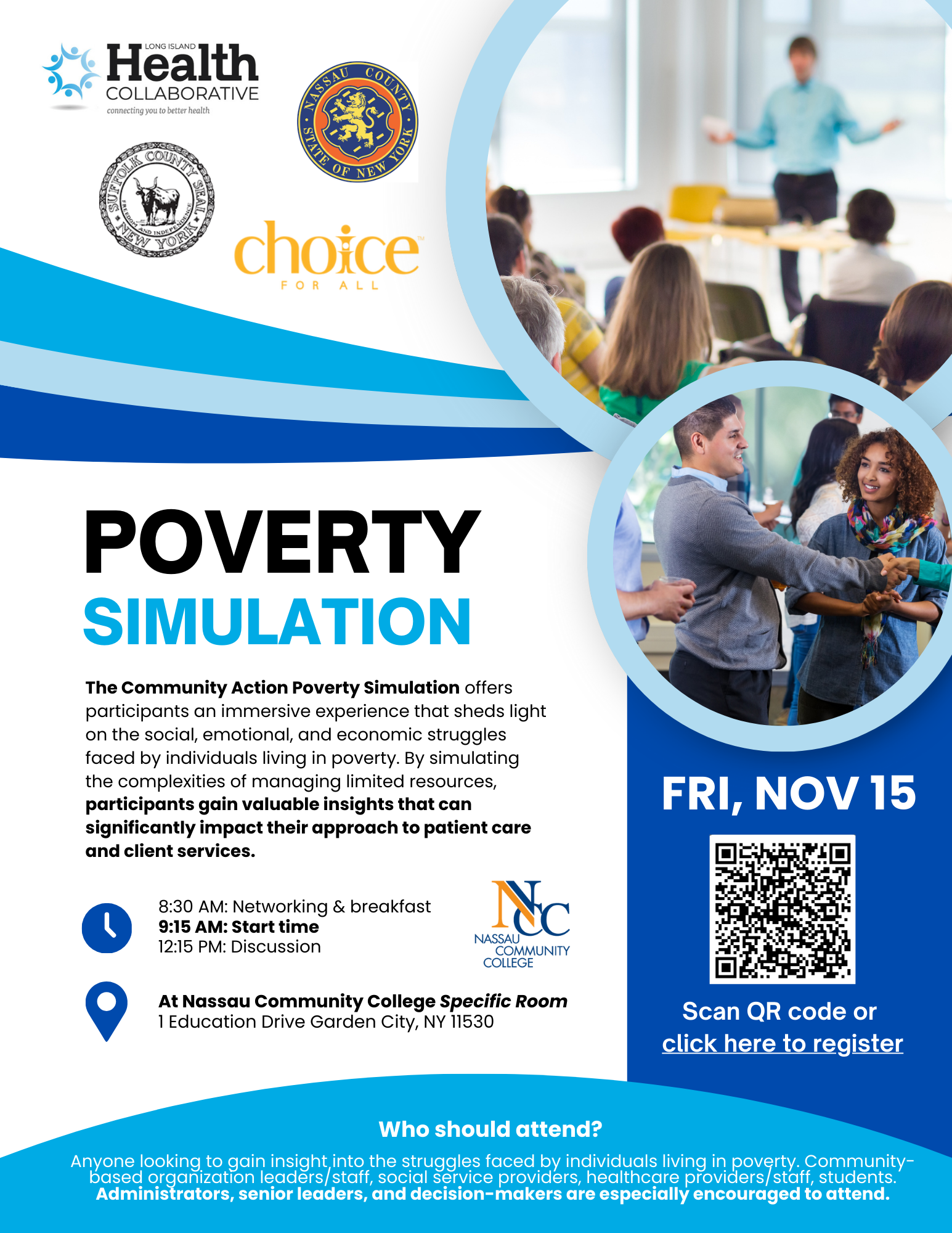 Poverty Sim Flyer