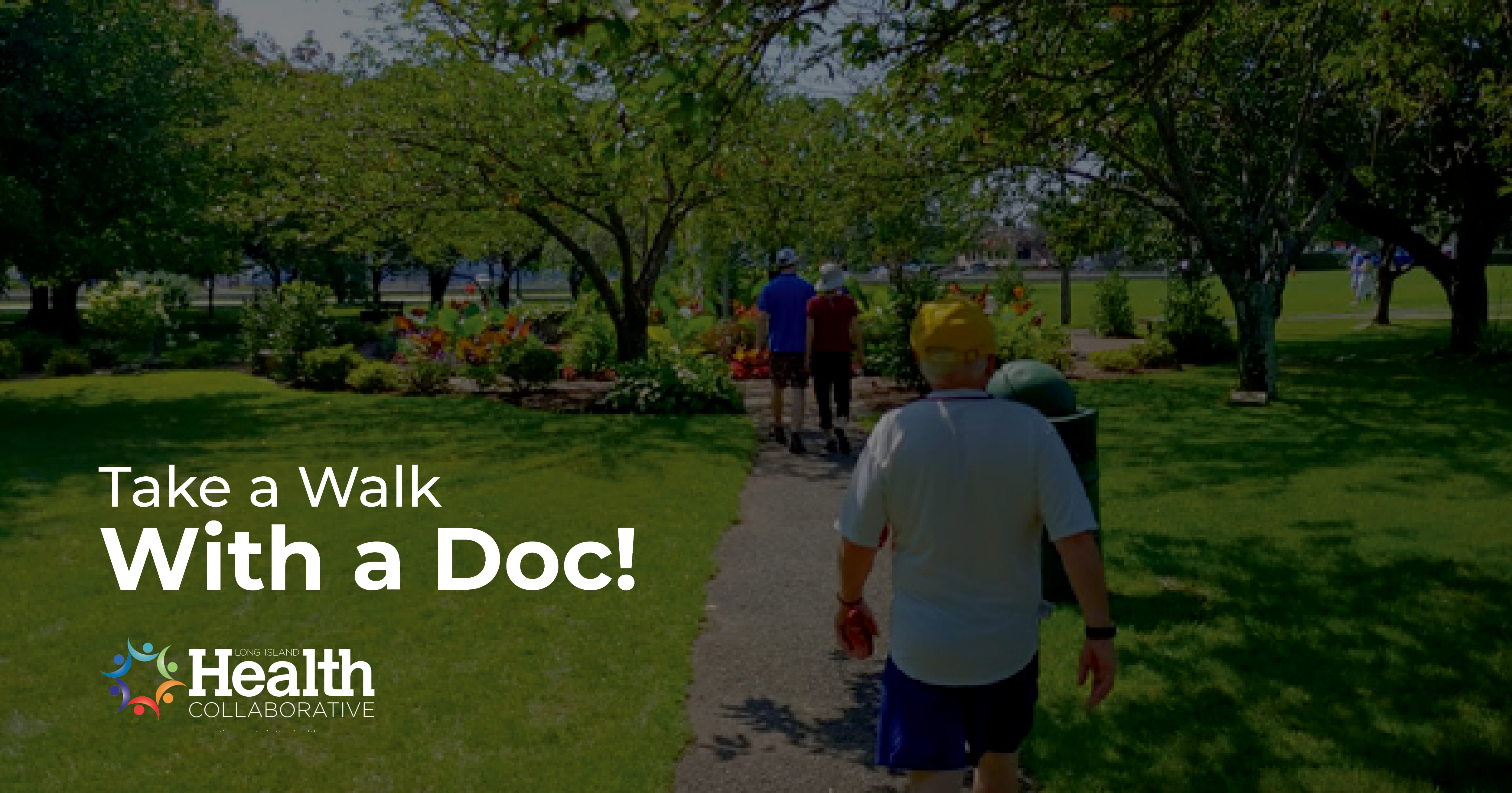 Blog header image of people walking.